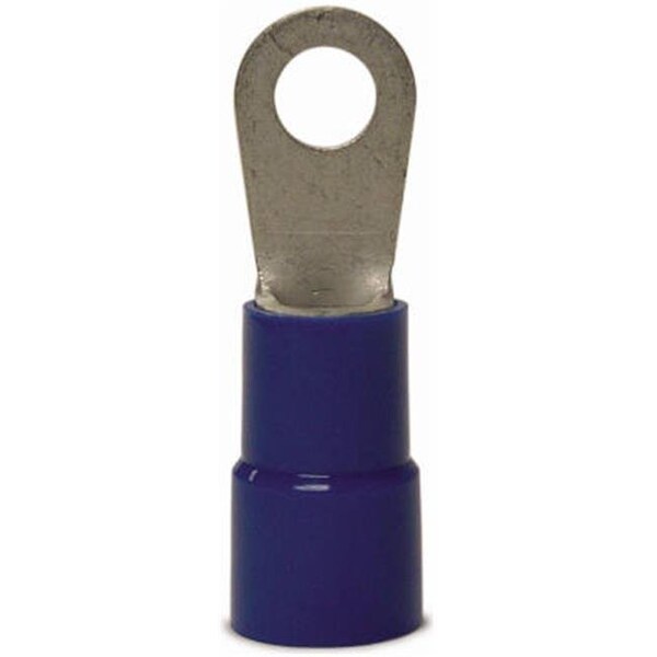 Gardner Bender Gardner Bender 14-097 0.5 in. 6 Awg Ring Terminal Vinyl Insulated Barrel - Blue; 4 Pack 111661 - main